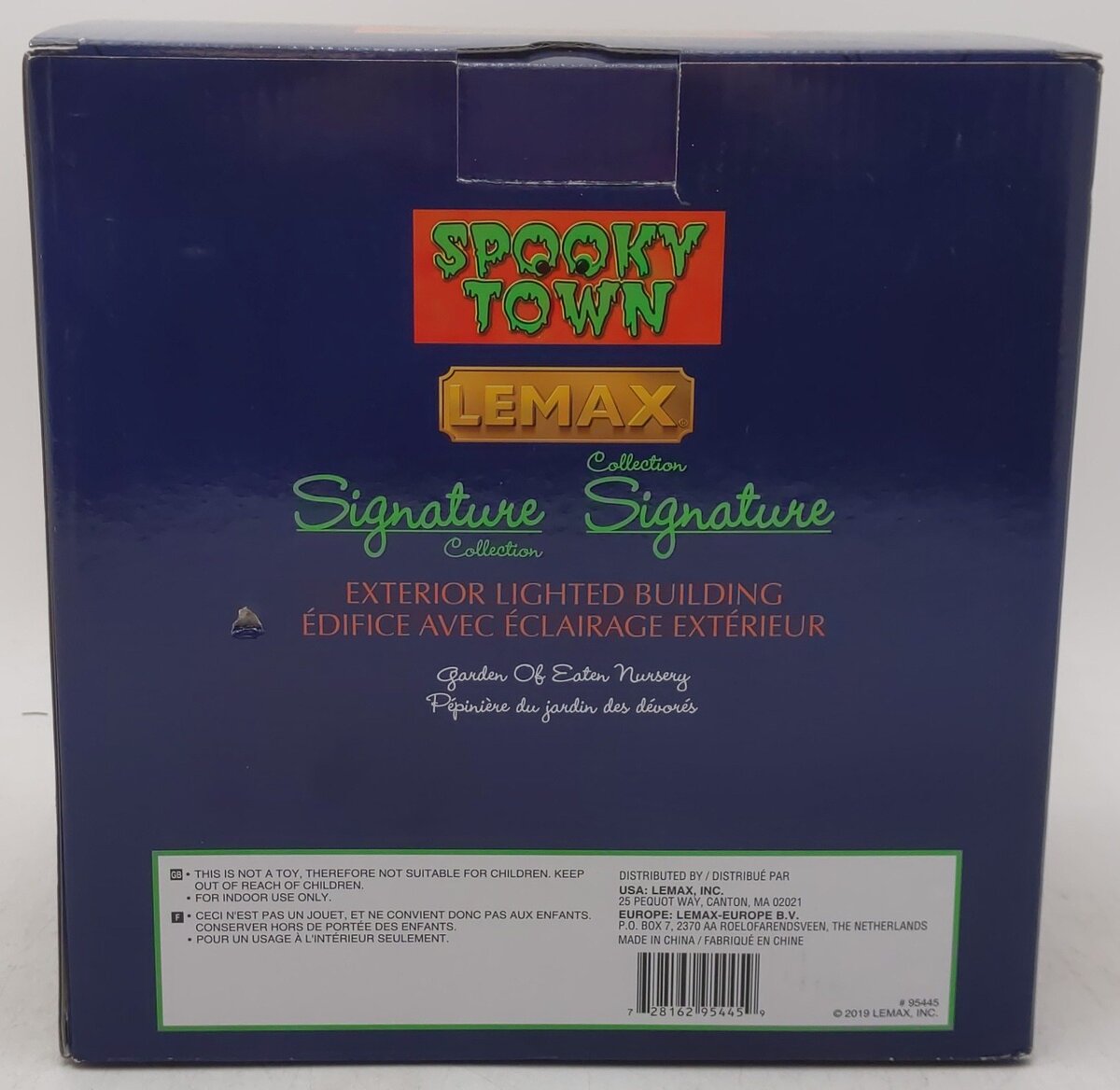 Lemax 95445 Spooky Town Garden of Eaten EX/Box