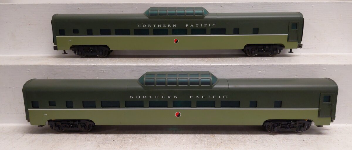 Weaver G1605-L Northern Pacific 2-Dome Add-On Set (3 Rail) EX/Box