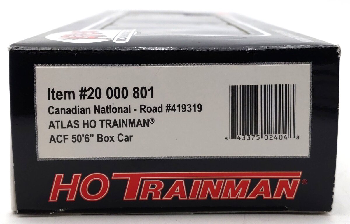 Atlas 20000801 HO Scale Canadian National ACF 50'6" Boxcar #419319