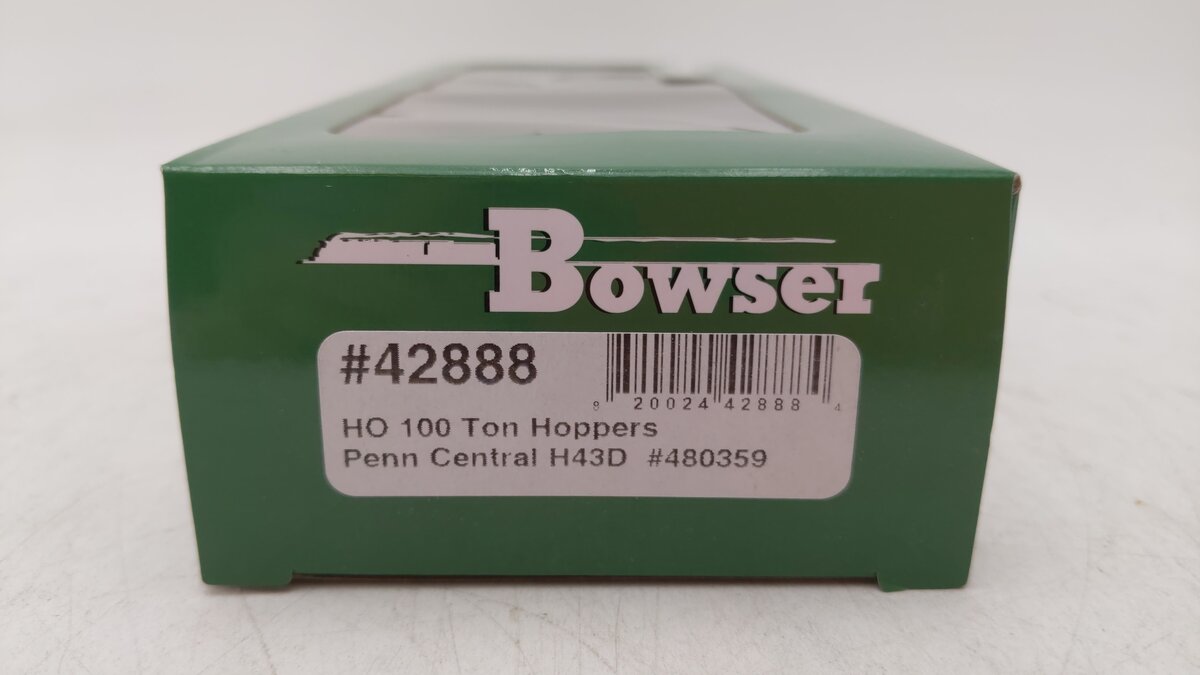 Bowser 42888 Ho Penn Central H43D 100 Ton Hopper #480359