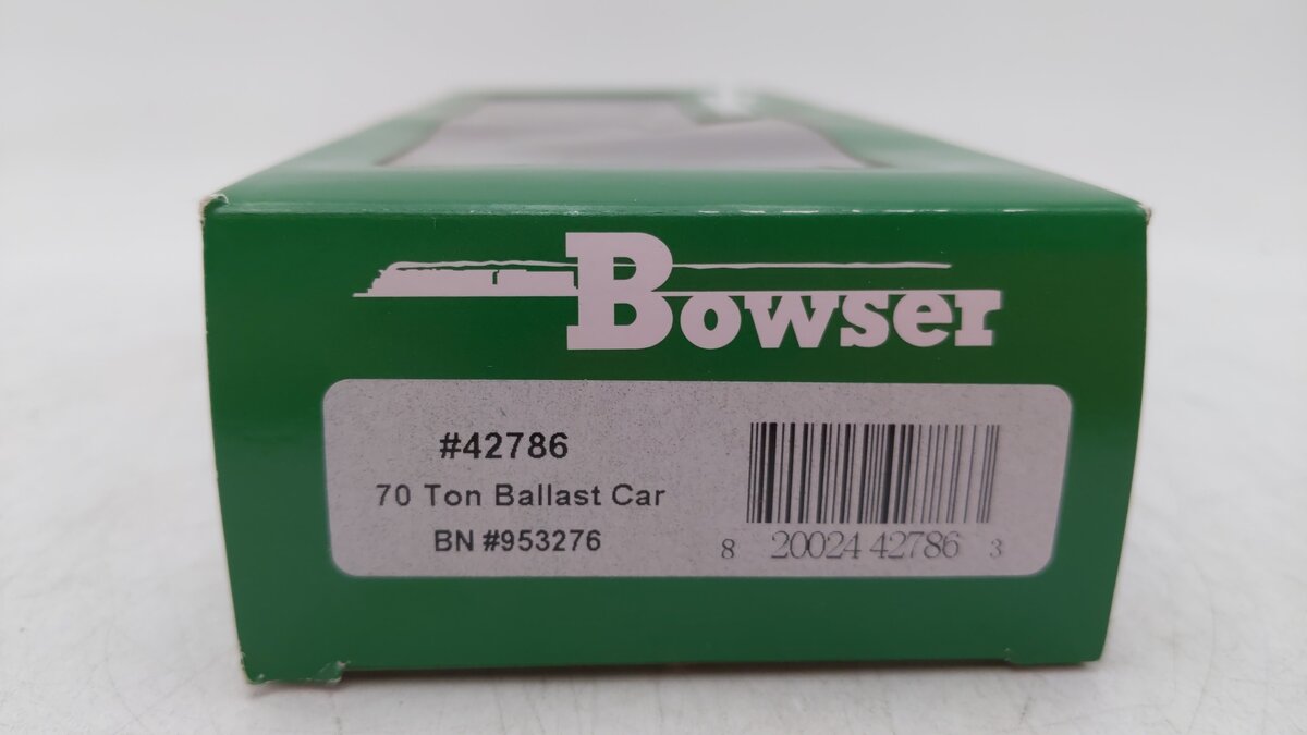 Bowser 42786 Ho Burlington Northern 70t 2-Bay Covered Hopper #953276