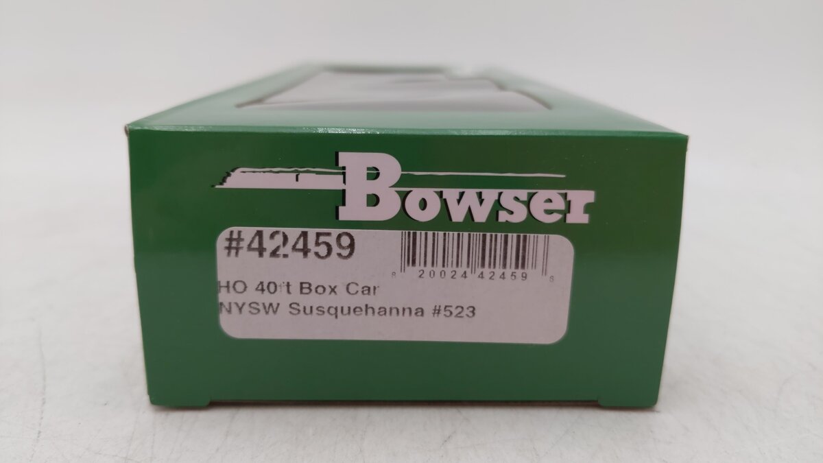 Bowser 42459 HO NYSW 40' Single-Door Steel Boxcar #523