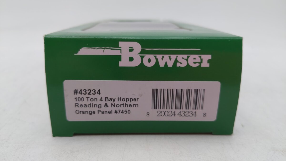 Bowser 43234 HO Reading & Northern H-43 100-Ton Hopper Car #7450