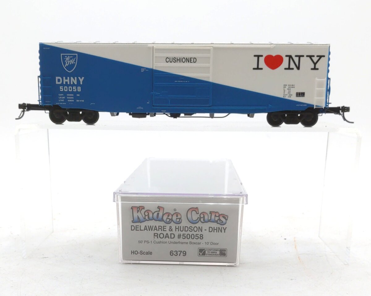 Kadee 6379 HO Scale Delaware & Hudson NY 50' PS-1 Box Car #50058