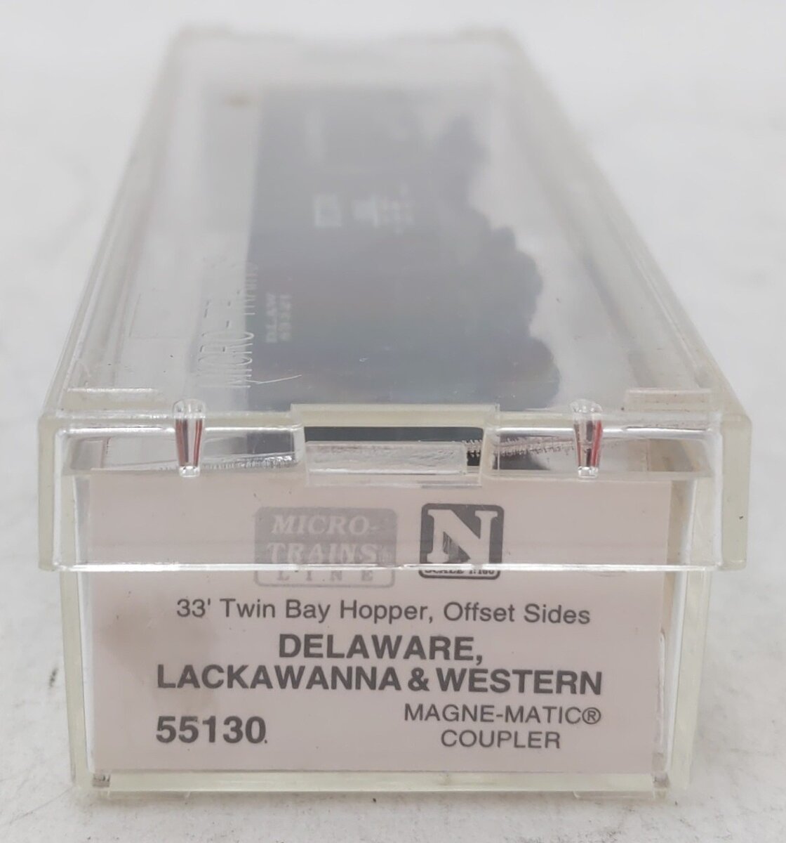 Micro-Trains 05500130 N Scale DLW 33' Twin Bay Offset Side Hopper #83321 NIB