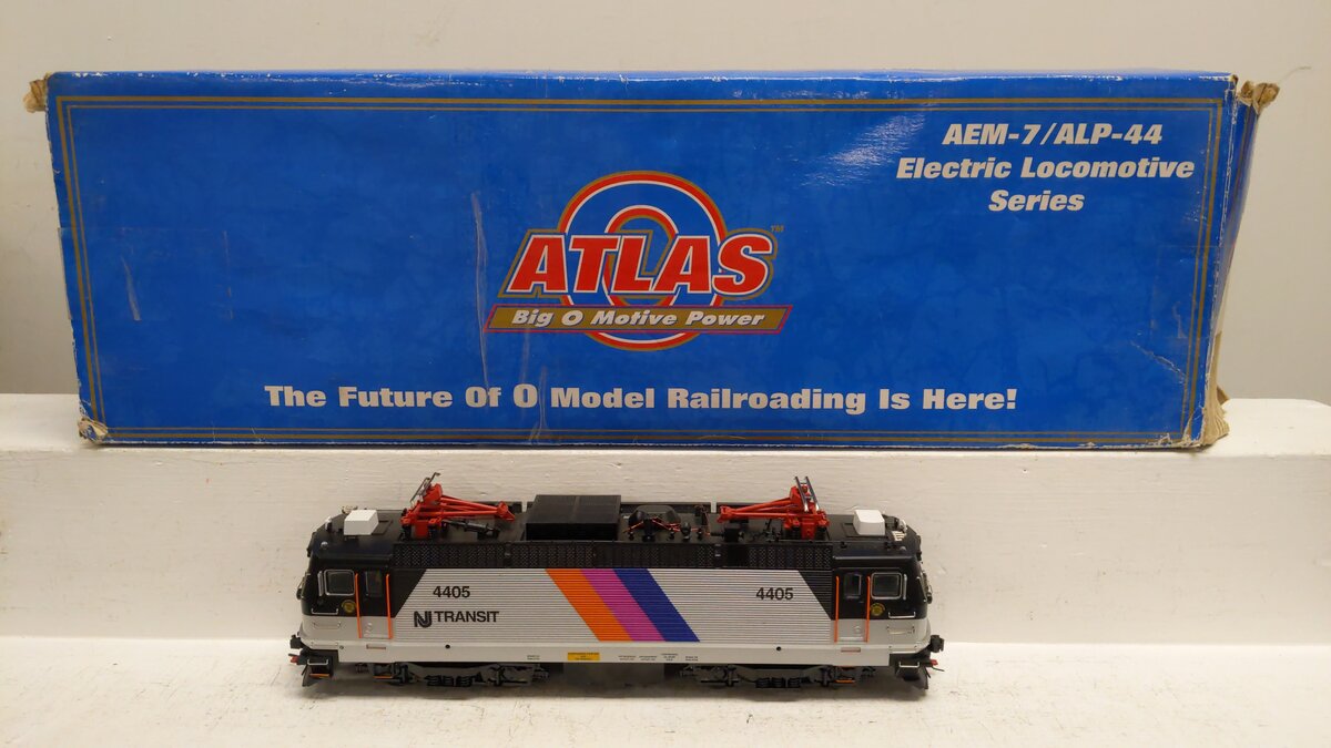 Atlas ALP-44 O Scale NJ Transit Electric Locomotive #4405 (2-Rail