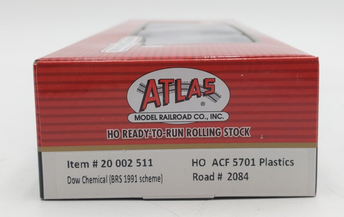 Atlas 20002511 HO Dow Chem ACF 5701 Hopper #2084 LN/Box