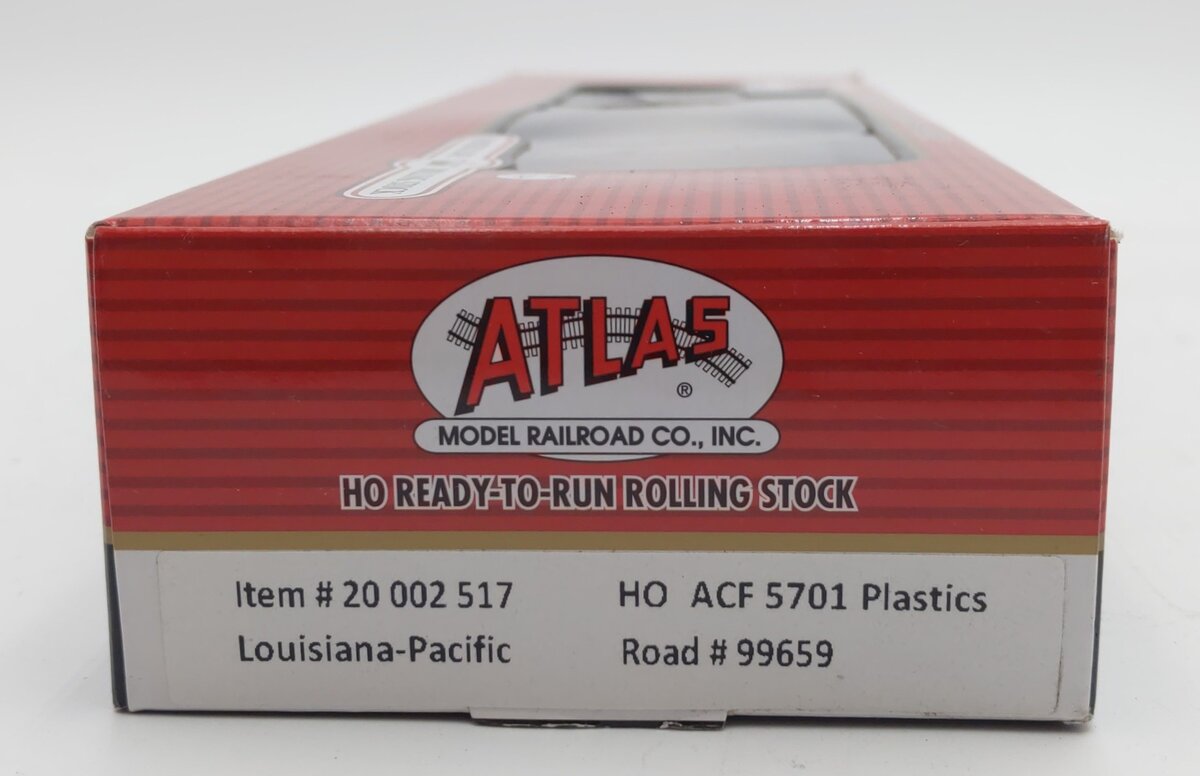 Atlas 20002517 HO Louisiana-Pacific ACF 5701 Plastics Cylindrical Hopper #99659