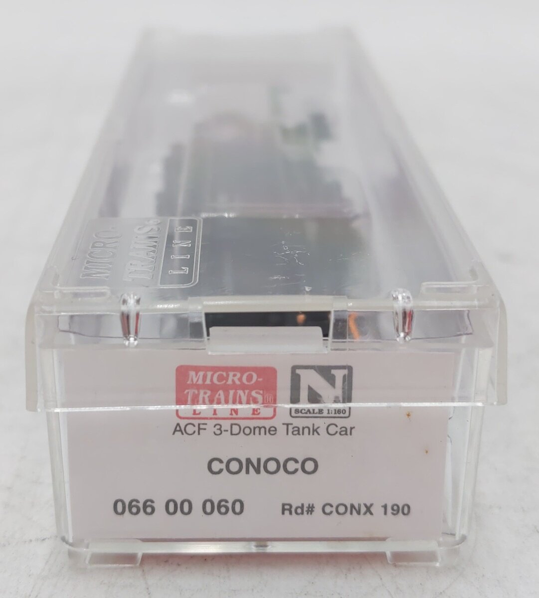 Micro-Trains 06600060 N Conoco 40' Triple Dome Tank Car #190 NIB
