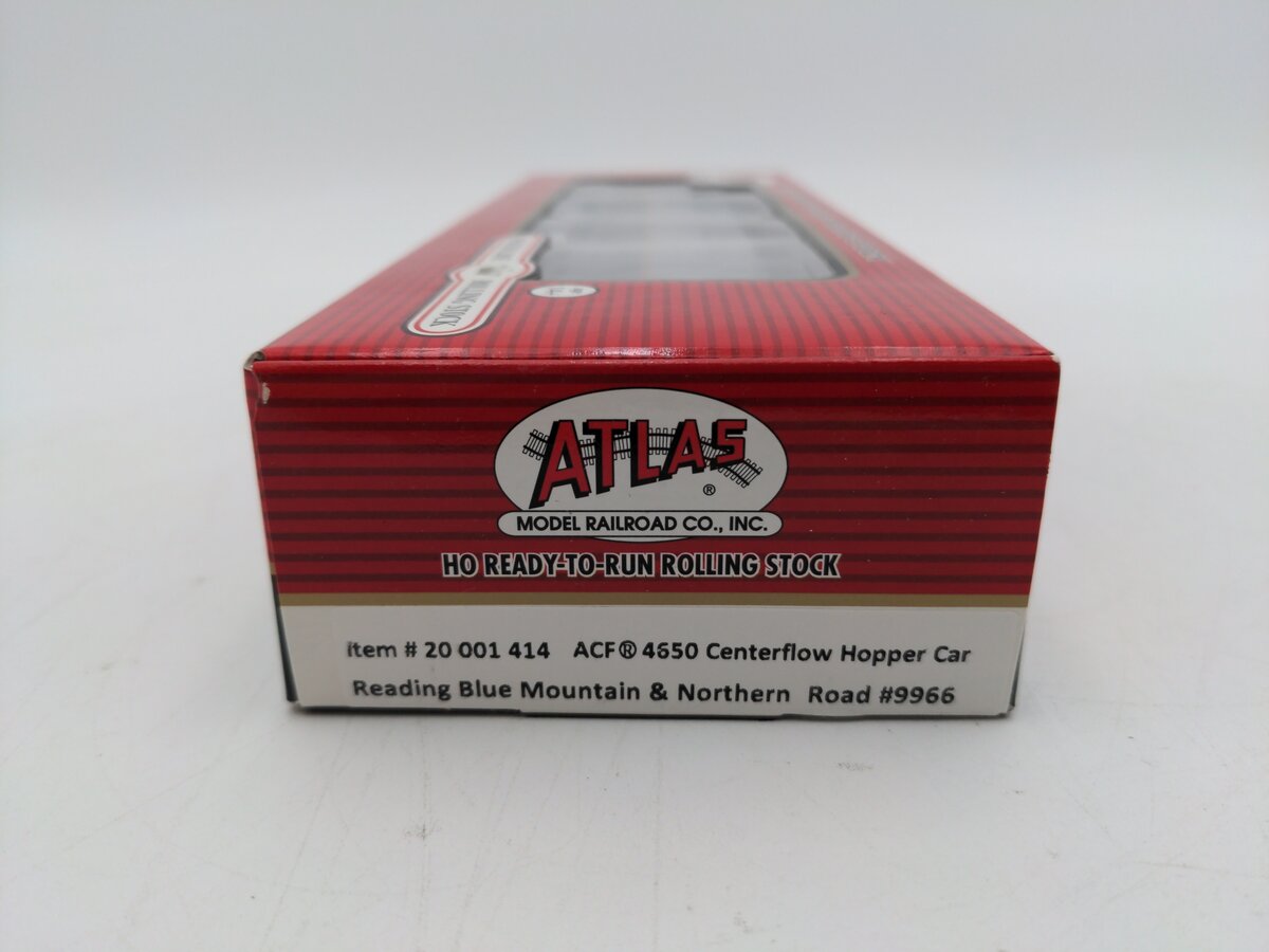 Atlas 20001414 HO Scale Reading Blue Mountain & Northern Hopper Car #9966