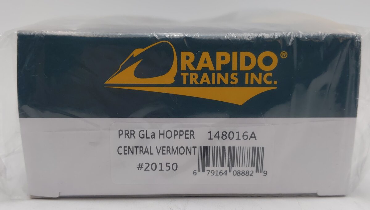 Rapido Trains 148016A HO Central Vermont GLa 2-Bay Hopper #20150