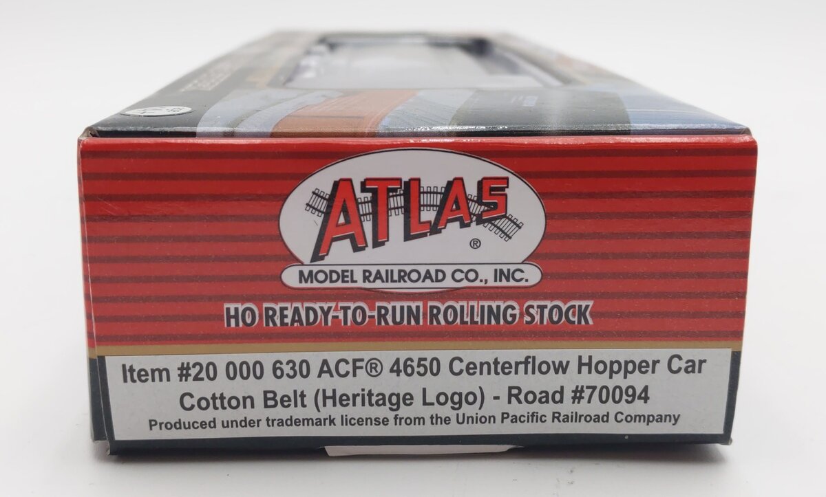 Atlas 20000630 HO Scale SSW RTR ACF 4650 Centerflow Hopper #70094