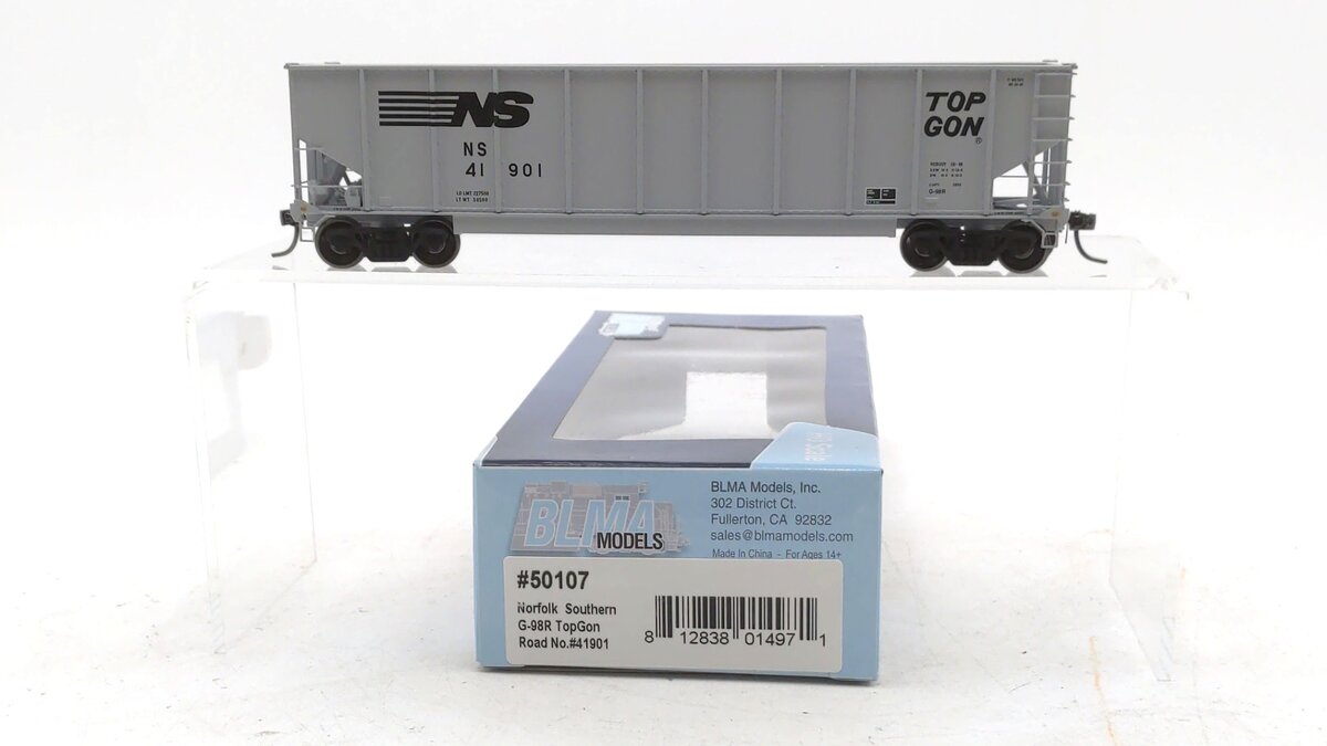 BLMA Models 50107 HO Scale Norfolk Southern G-98R TopGon Gondola #41901