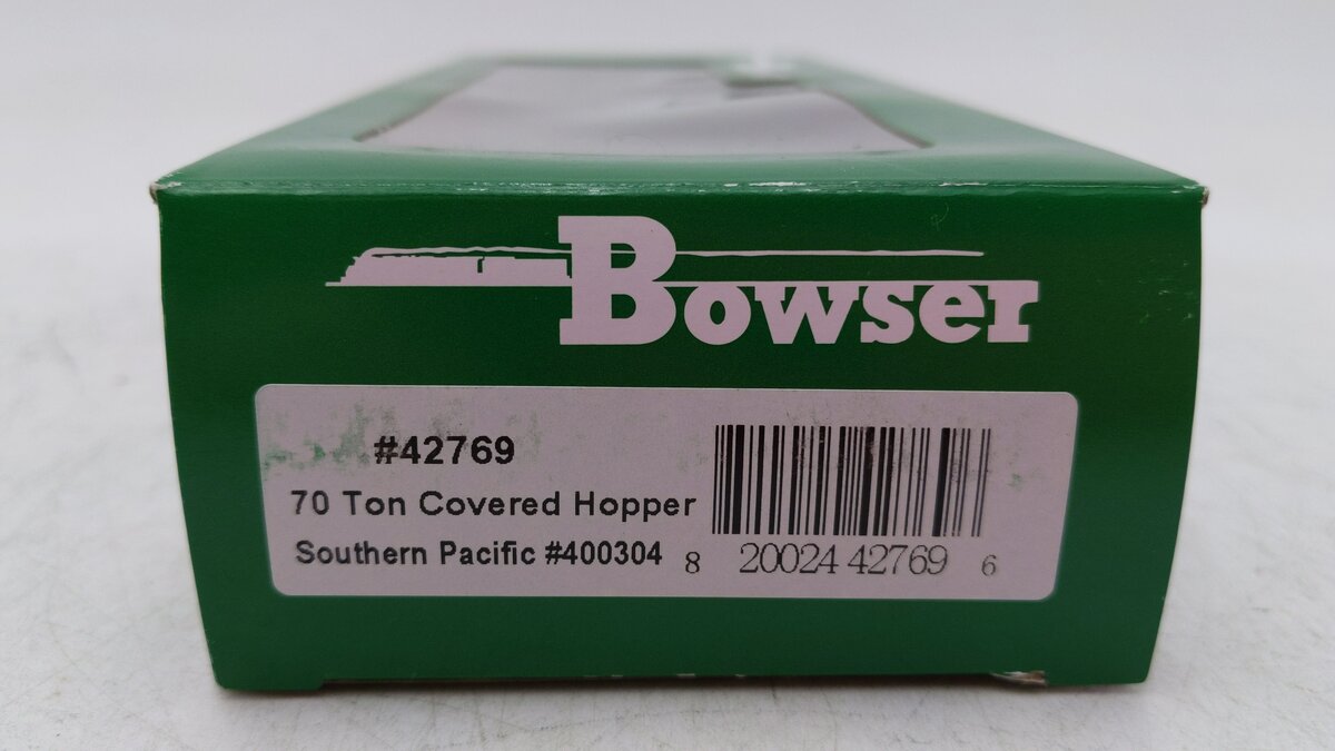 Bowser 42769 Ho Southern Pacific 70t 2-Bay Covered Hopper #400304