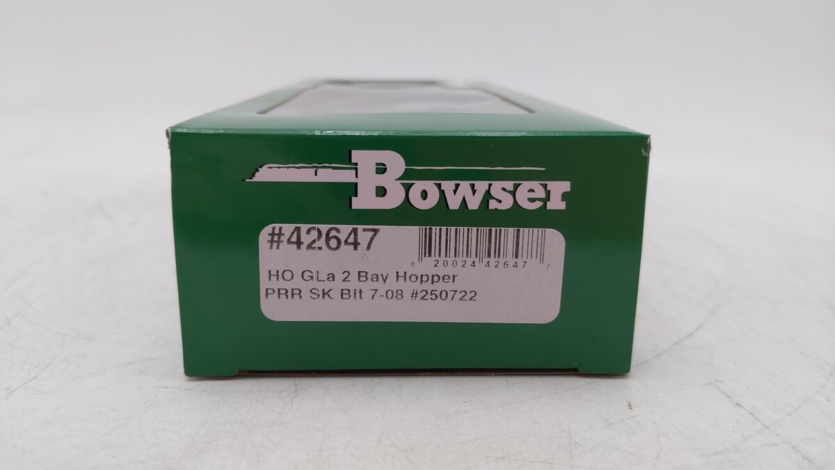 Bowser 42647 HO Pennsylvania Shadow Keystone GLa 2-Bay Hopper Car #250722