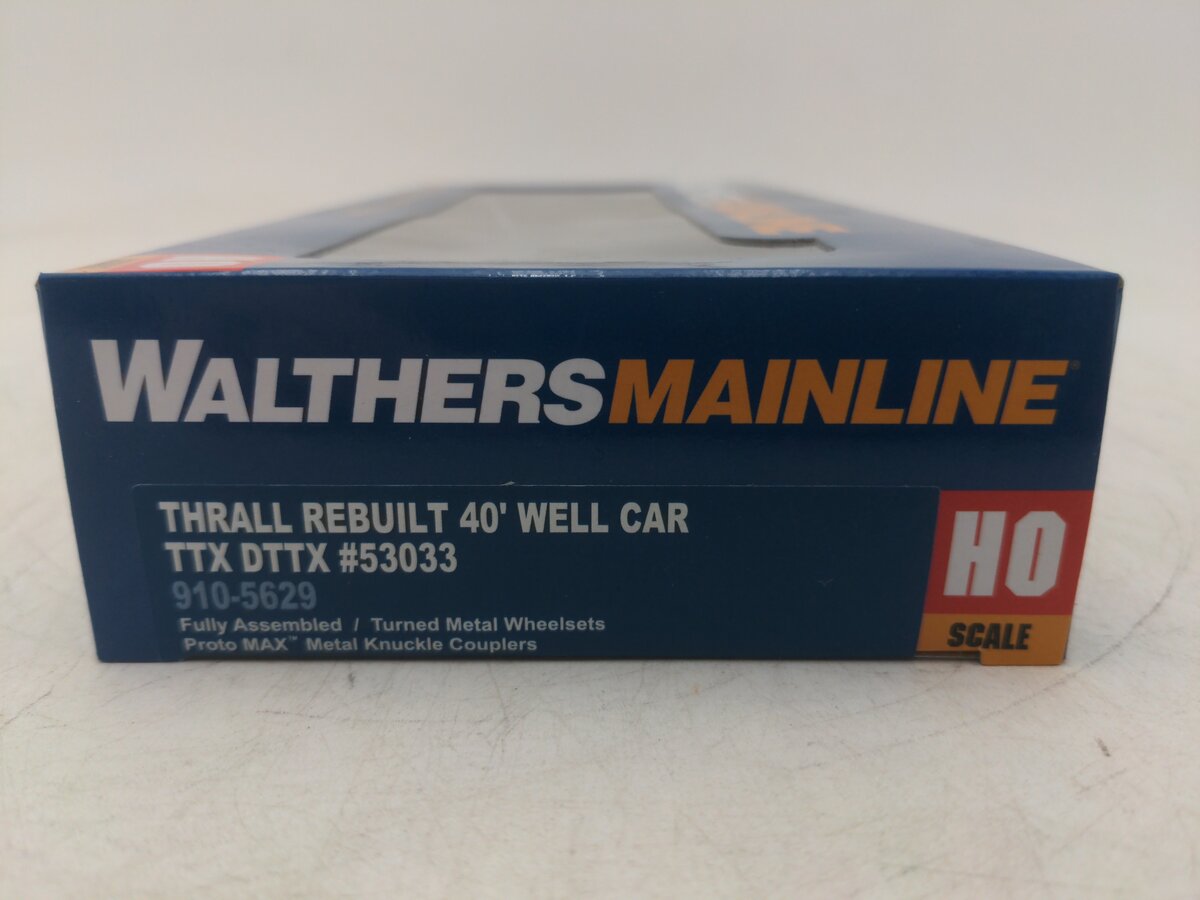Walthers 910-5629 HO TTX Corporation 40' Well Car #53033
