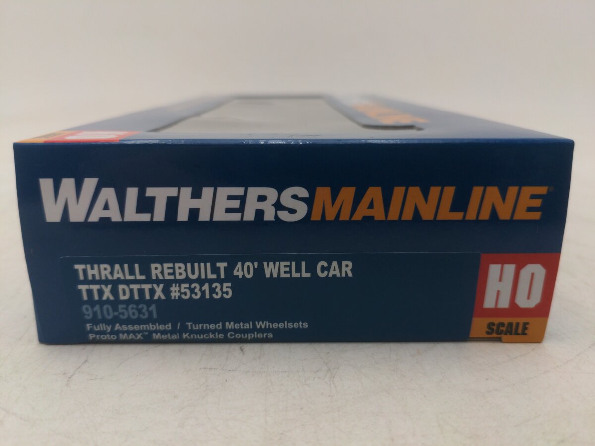 Walthers 910-5631 HO TTX Corporation 40' Well Car #53135