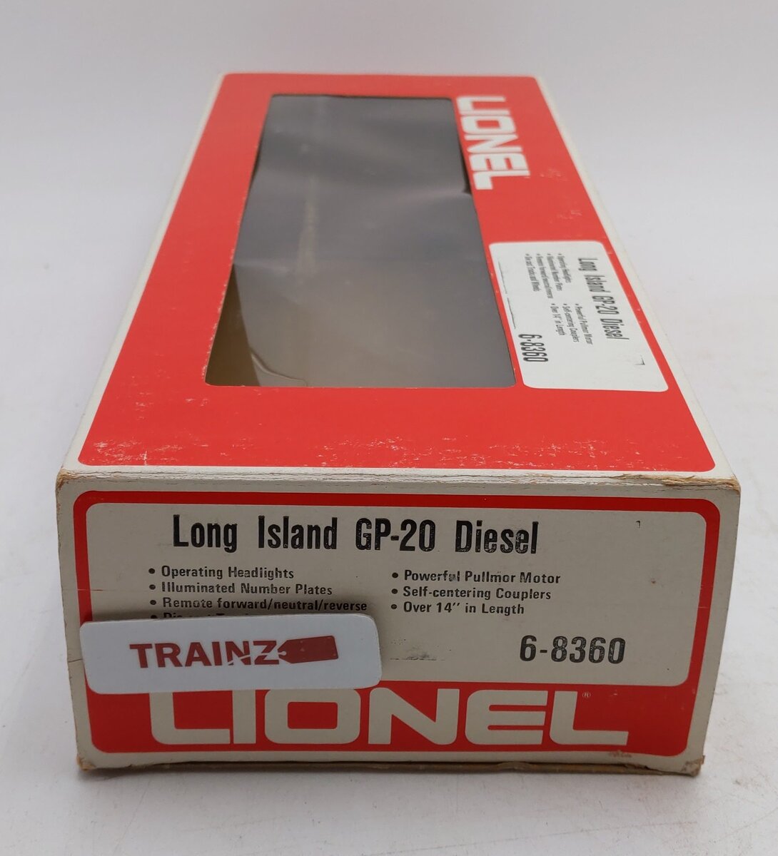Lionel 6-8360 O Gauge Long Island GP20 Diesel Locomotive #8360 EX/Box
