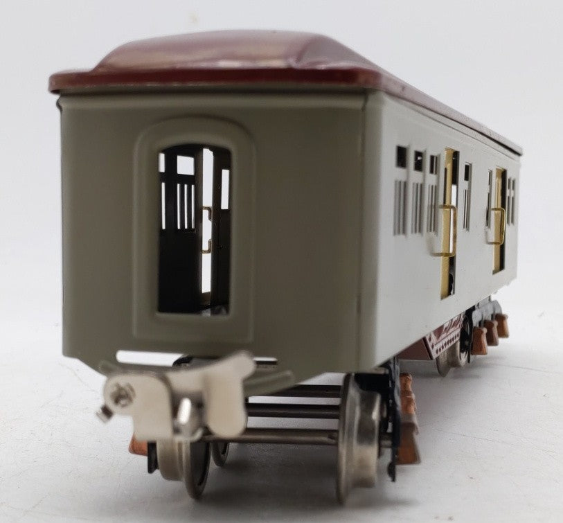 Williams 1696 O Ives Reproduction Tinplate Baggage Car VG