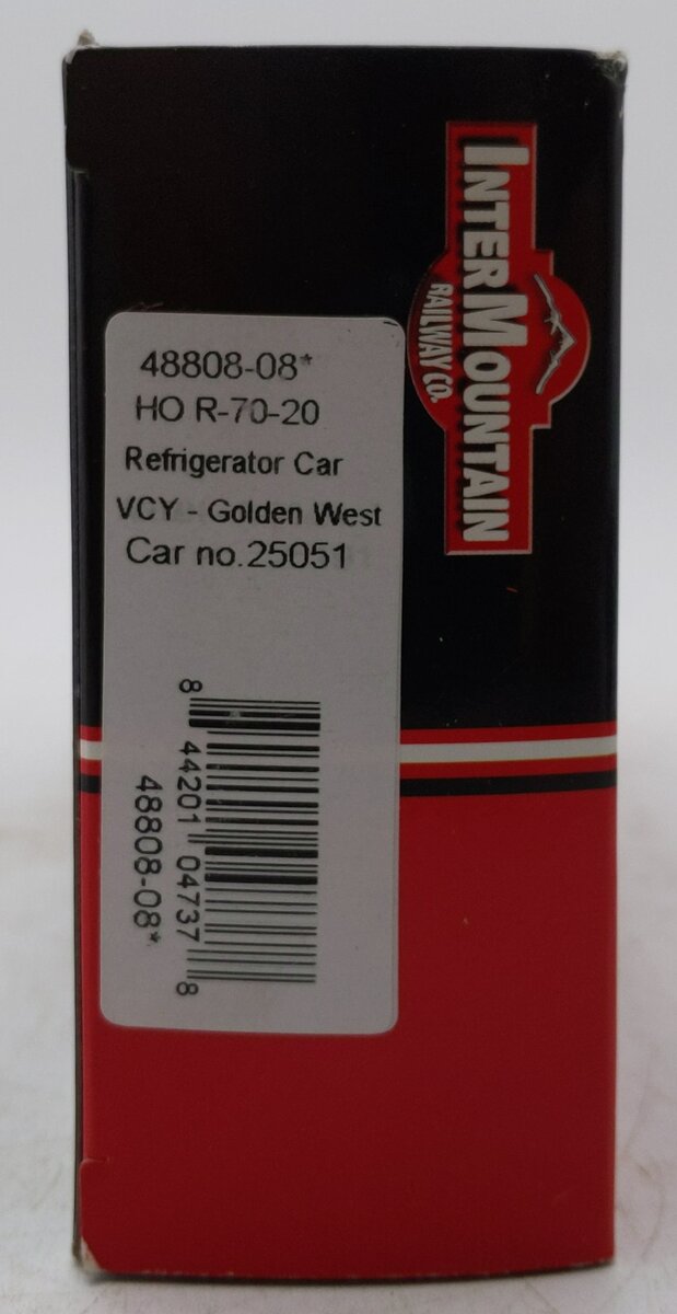 InterMountain 48808-08 HO Golden West Service R-70-20 Refrigerator Car #25051