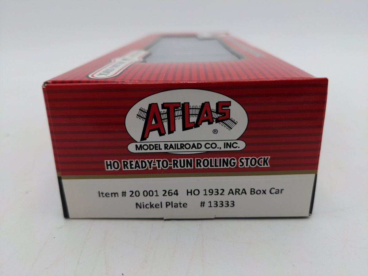 Atlas 20001264 HO Scale Nickle Plate Road ARA Box Car #13333