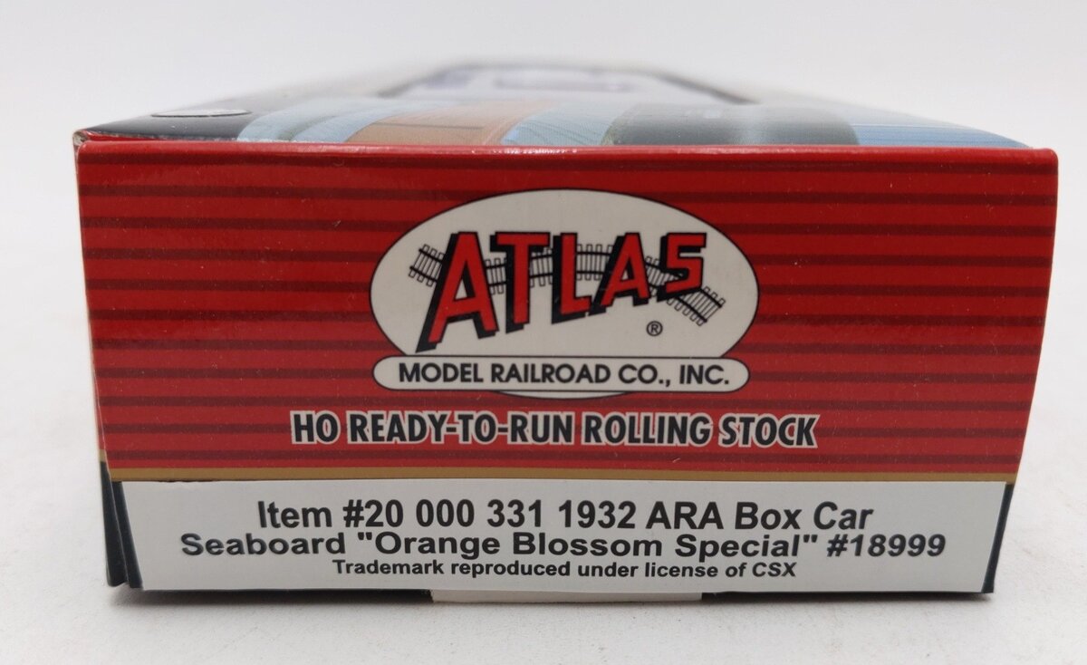 Atlas 20000331 HO Scale Seaboard "Orange Blossom Special" Boxcar #18999