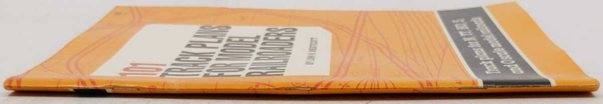 101 Track Plans for Model Railroaders Paperback Book By Linn Westcott VG