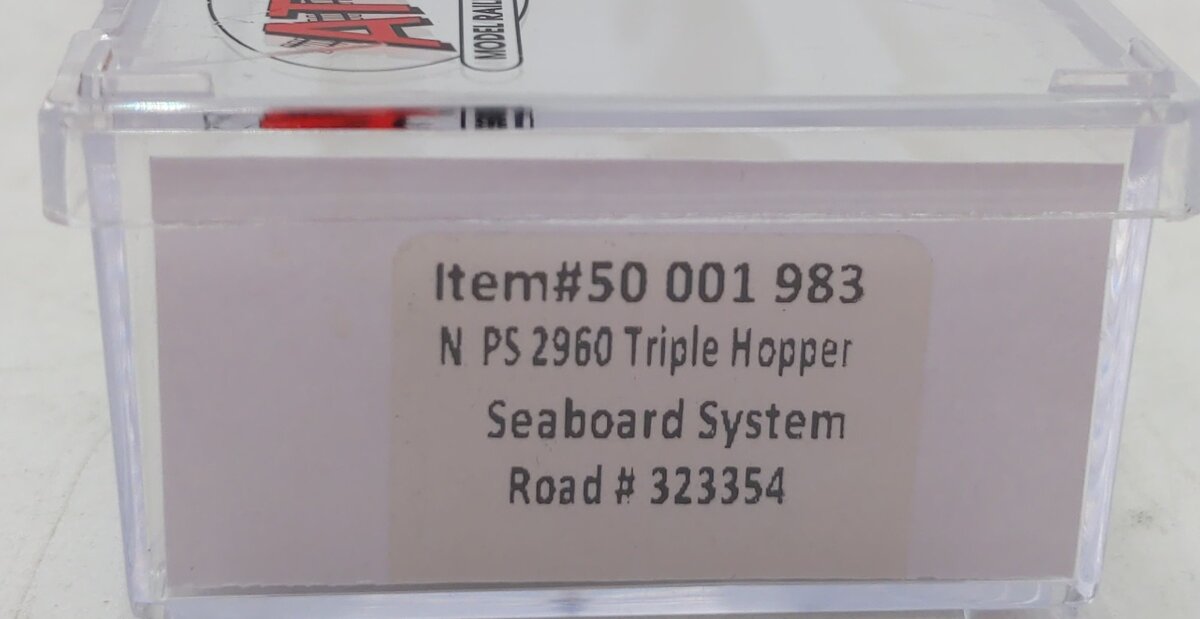 Atlas 50001983 N Seaboard System Pullman-Standard 2960 3-Bay Hopper #323354