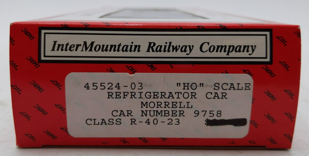 InterMountain 45524-03 HO Scale Morrell Class R-40-23 Reefer #9758 LN/Box