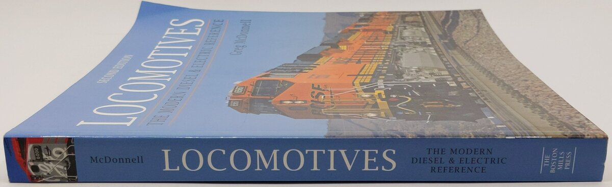 Locomotives Paperback Book By Greg McDonnell EX