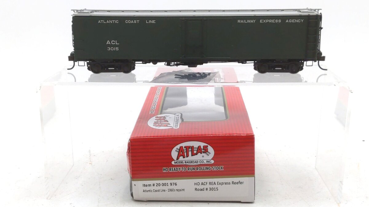 Atlas 20001976 HO Scale Atlantic Coast Line Express Reefer #3015