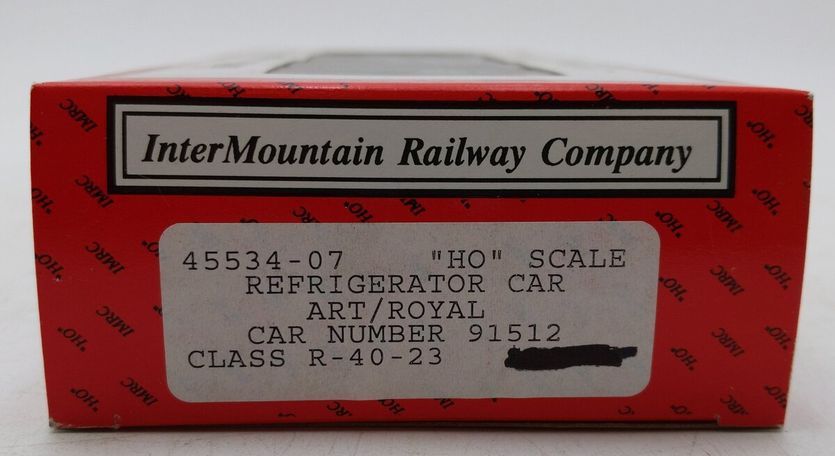 InterMountain 45534-07 HO Scale ART Refrigerator Car #91512 LN/Box