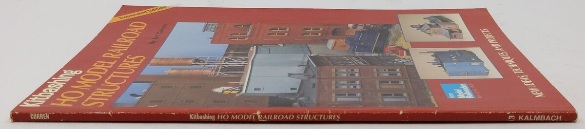 Kitbashing HO Model Railroad Structures Paperback Book By Art Curren VG