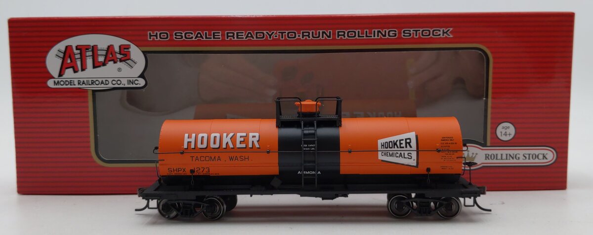 Atlas 20002641 HO Scale Hooker NYA HO 11K Gal Tank Car #1273 – Trainz