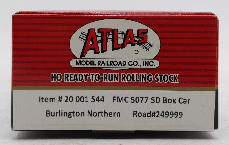 Atlas 20001544 HO Scale BN FMC 5077 SD Boxcar #249999