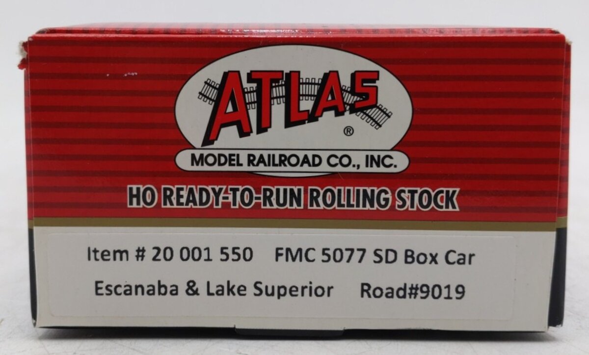 Atlas 20001550 HO Sale E&LS FMC 5077 SD Boxcar #9019