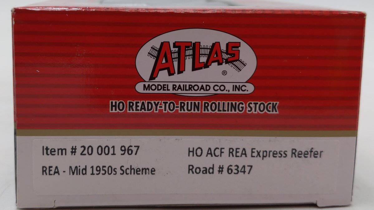 Atlas 20001967 HO Scale Railway Express Agency ACF Express Reefer #6347