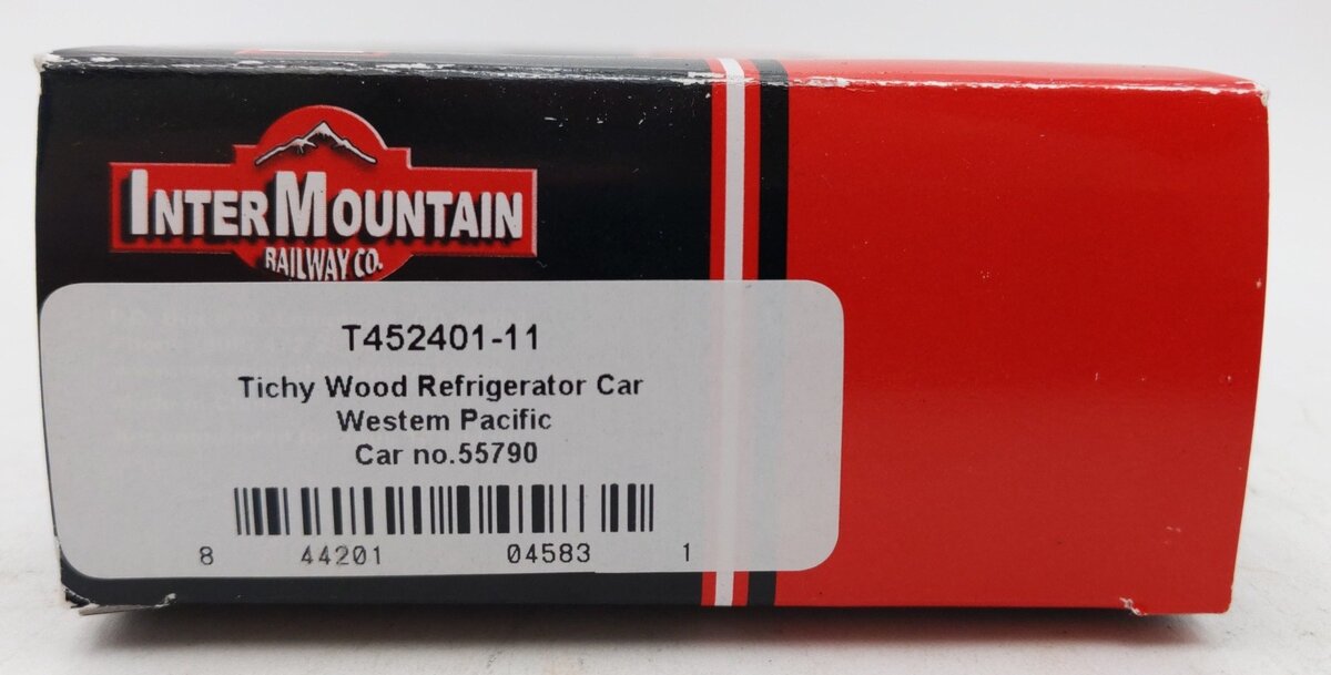 InterMountain T452401-11 HO Western Pacific Tichy Wood Refrigerator Car #55790