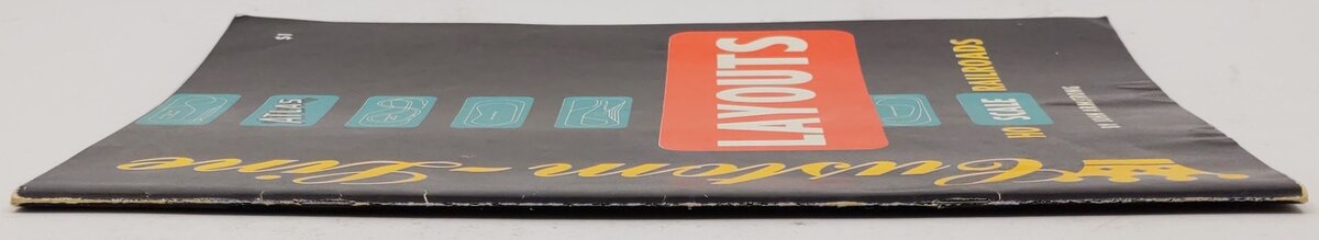 Atlas Custom-Line Layouts for HO Scale Railroads Paperback Book John Armstrong VG