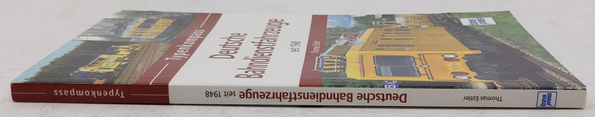 Deutsche Bahndienstfahrzeuge: seit 1948 Paperback Book By Thomas Estler EX