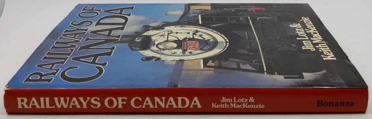 Railways of Canada Hardcover Book By Jim Lotz, Keith MacKenzie VG