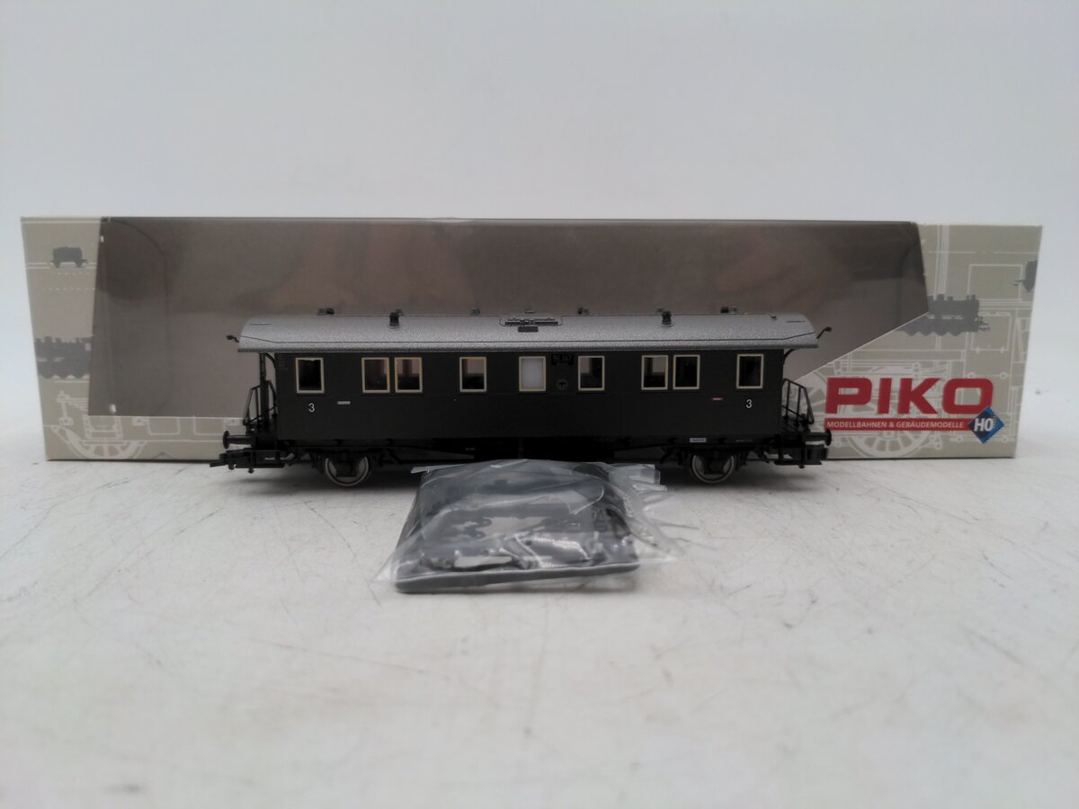 Piko 53143 HO German Imperial Railway Passenger Car EX/Box – Trainz