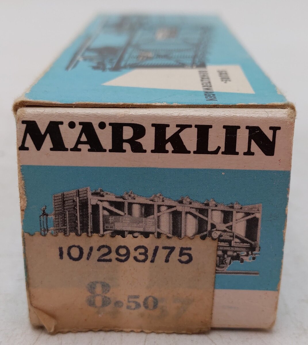 Marklin 4657 HO Scale Acid Tank Car VG/Box