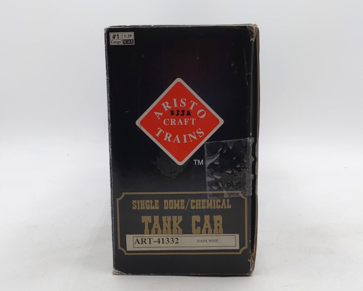 Aristo-Craft 41332 G Scale Napa Valley Railroad Co. Tank Car #41332 LN/Box