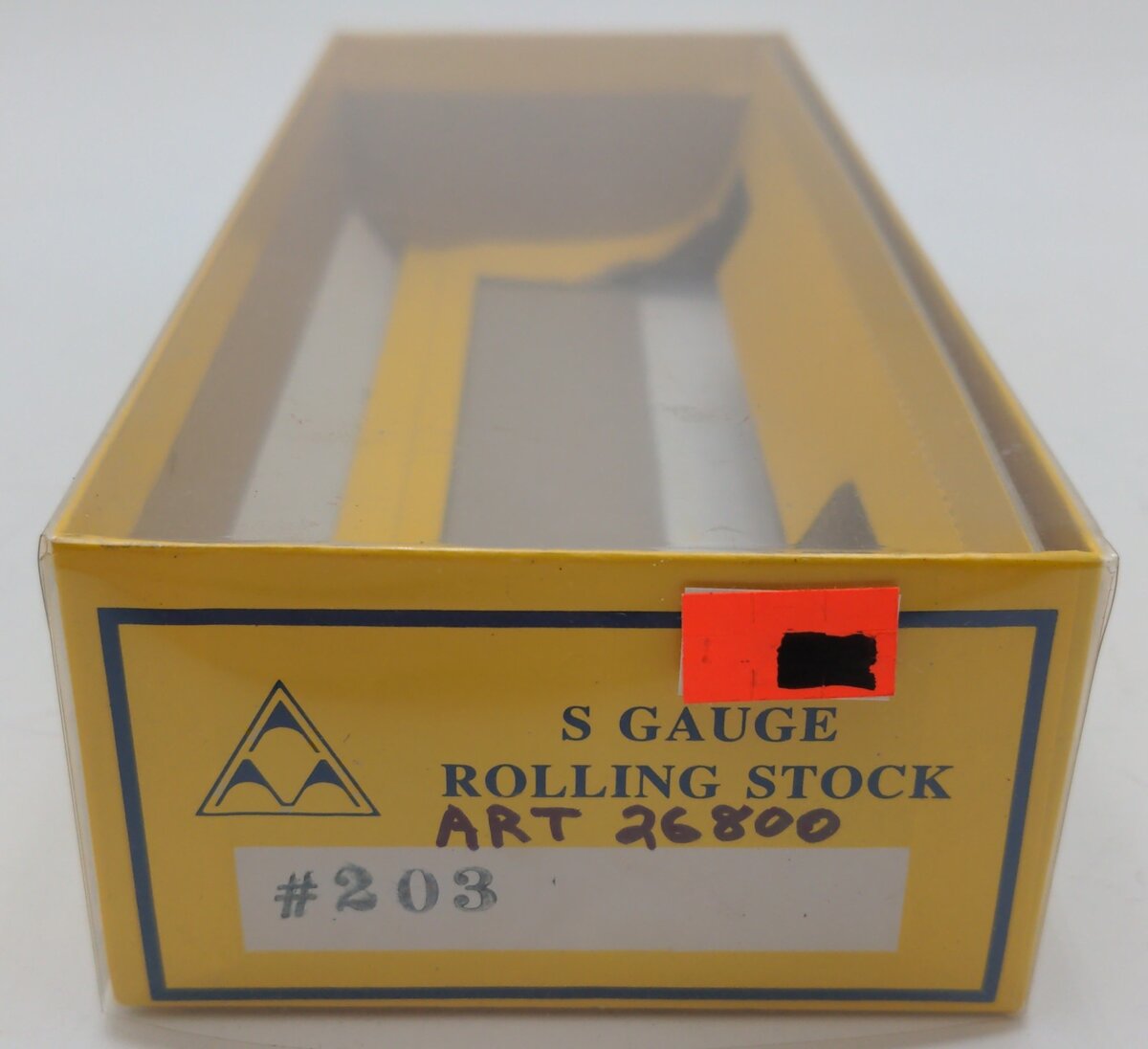 American Models 203 S Scale ART Hi-Rail Boxcar Kit #26800 EX/Box