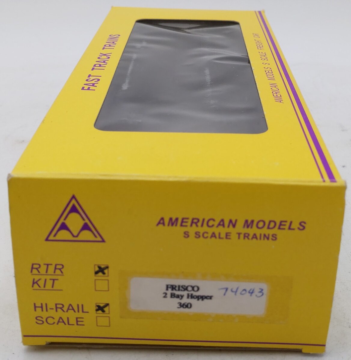 American Models 360 S Frisco 2-Bay Hopper #74043 LN/Box