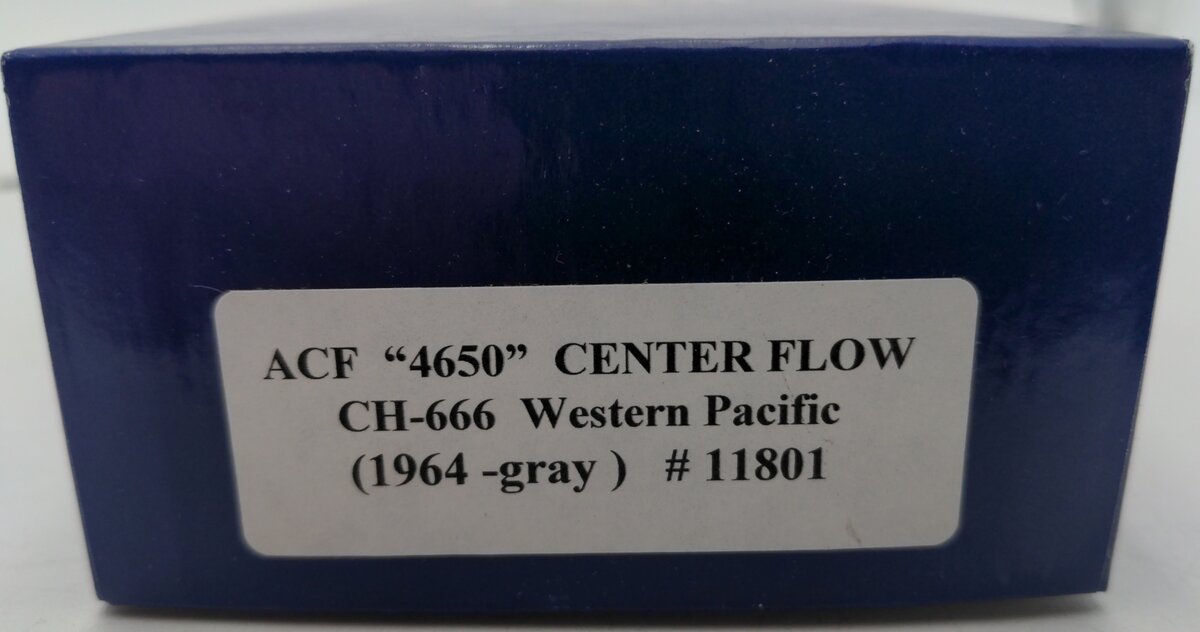 Gold Coast 4650 S Scale Western Pacific Hopper #11801 EX/Box