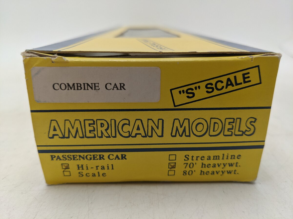 American Models 1378 S Scale Pullman Combo Car EX/Box