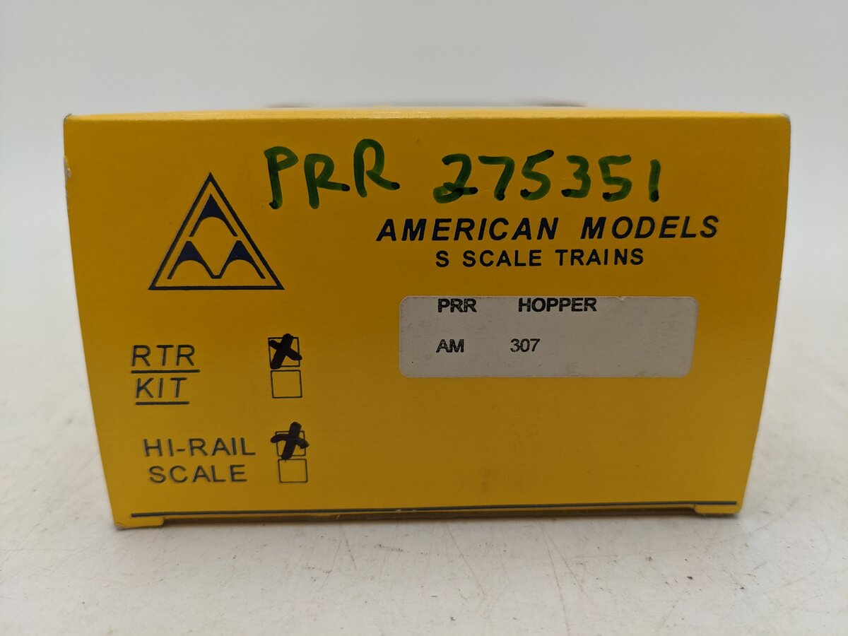 American Models 307 S Pennsylvania Railroad Hopper #275351-Scale EX/Box
