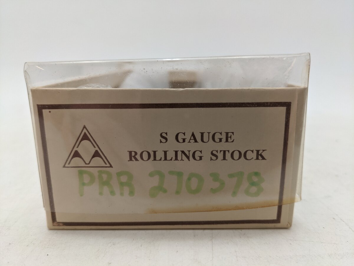 American Models S Scale Pennsylvania Railroad Boxcar #270378 EX/Box